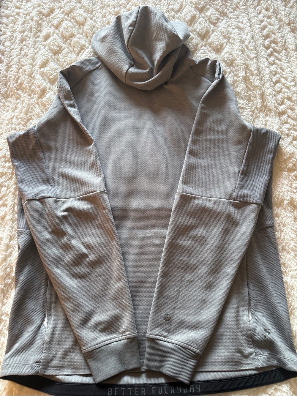 lululemon athletica Men's Light Grey Turtleneck Sweater